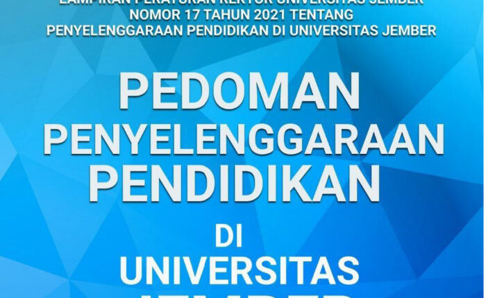 PEDOMAN PENYELENGGARAAN PENDIDIKAN UNEJ